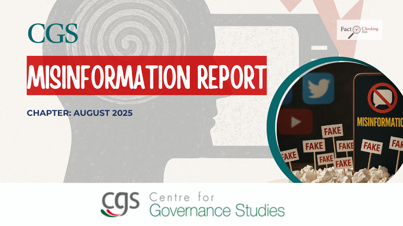 CGS Report on Misinformation